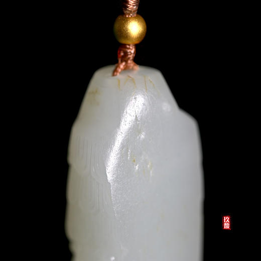 和田玉（白玉）籽料挂件--佛头20.706g 商品图6