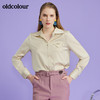 oldcolour欧珂2022春新商场同款长袖衬衫套头衫女O11013122 商品缩略图8