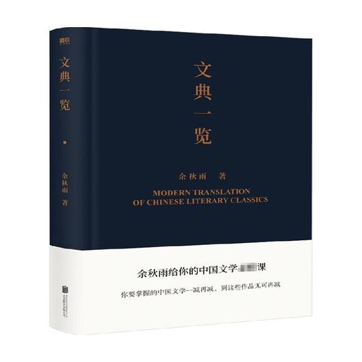 文典一览 余秋雨 著 中国文学散杂文随笔集 古代文学文辞阐释读本 商品图1