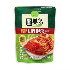 圃美多 切件泡菜 200g韩式泡菜