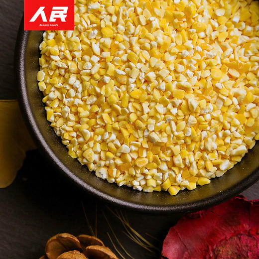 人民 瓶装有机糯玉米糁390g 商品图1