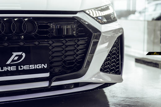 奥迪Audi RS6 C8 GT FD 高品质 碳纤维中网饰条 商品图3