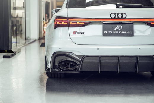 奥迪Audi RS6 C8 GT FD 高品质 碳纤维后唇 商品图3
