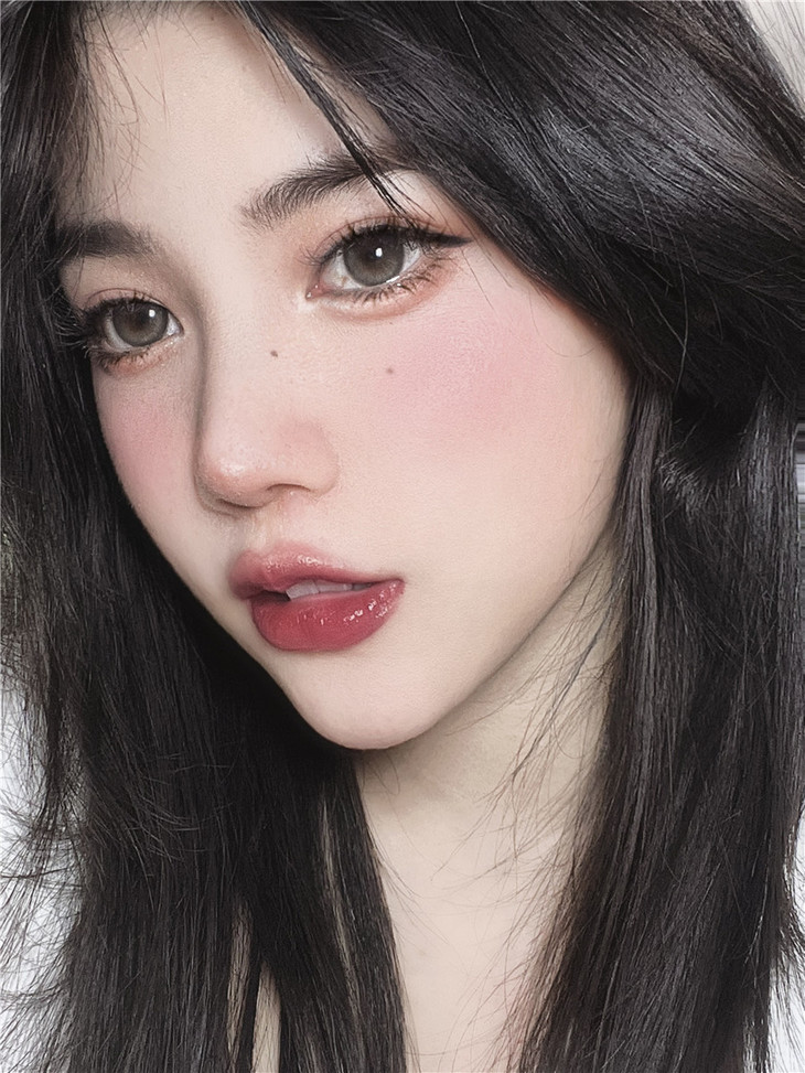 LILYANNA半年抛隐形眼镜 甜氧灰绿14.2mm 1副/2片-VVCON美瞳商城20