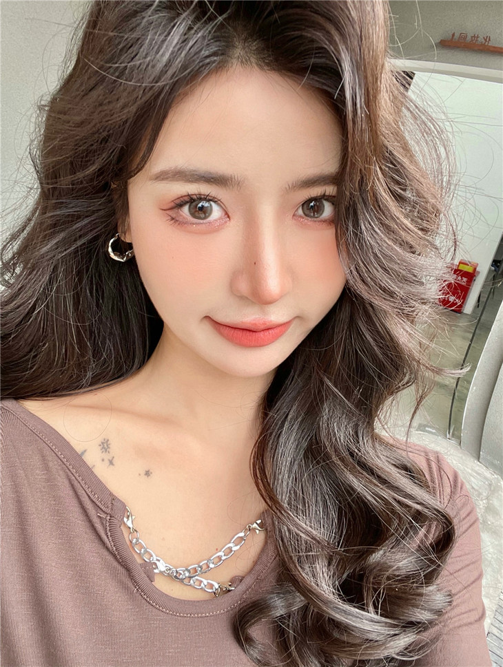 LILYANNA半年抛隐形眼镜 甜氧灰绿14.2mm 1副/2片-VVCON美瞳商城48