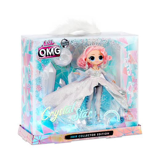 MGA  L.O.L. 惊喜娃娃 O.M.G. 冬季迪斯科 水晶偶像 2019收藏版  MGAC559795E7C 商品图5