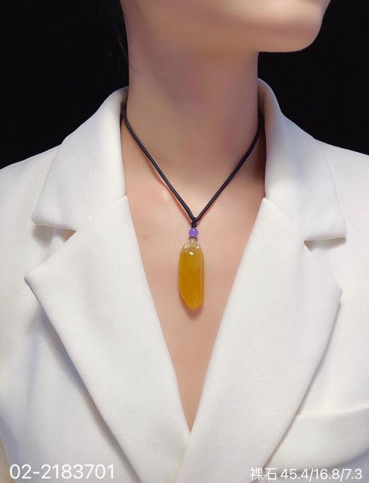 高冰黄翡福瓜裸石【02-2183701】具体价格微信咨询 商品图4