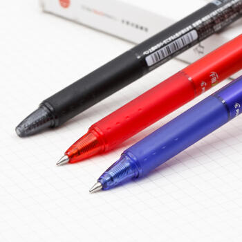 日本百乐（PILOT）可擦笔摩磨擦按动热可擦中性笔子弹头水笔签字笔0.5mm LFBK-23EF 商品图3