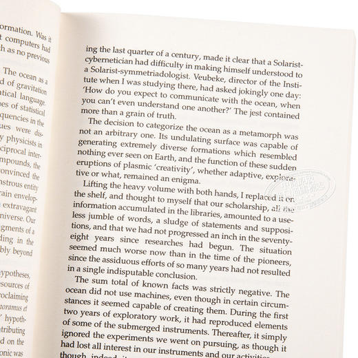 【中商原版】斯坦尼斯瓦夫 莱姆 索拉里斯星 波兰科幻大师莱姆代表作 塔可夫斯基 飞向太空原著小说 Solaris 英文原版 LEM Stanislaw 商品图4