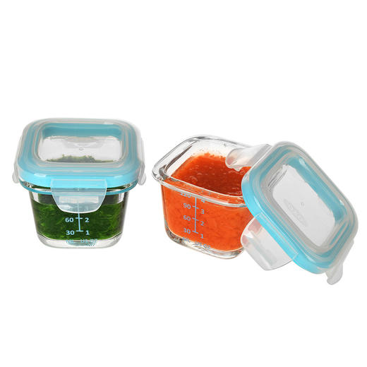 OXOtot奥秀玻璃食品储存盒（蓝色）OXOC6396700 商品图6
