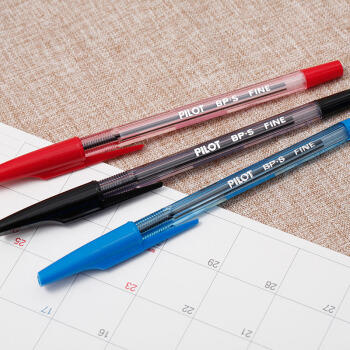 日本百乐（PILOT）BP-S彩色圆珠笔BP-SF 简易约办公笔老式经典款0.7mm 商品图2