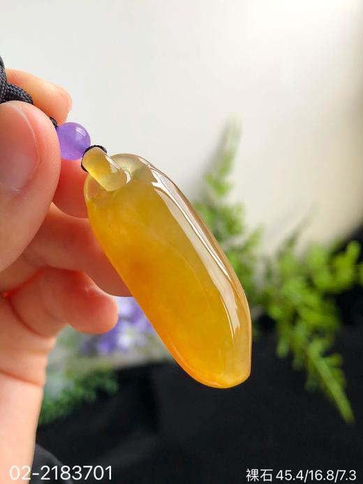 高冰黄翡福瓜裸石【02-2183701】具体价格微信咨询 商品图7