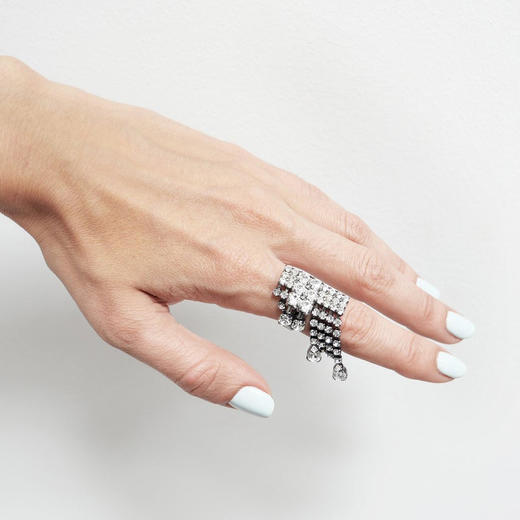 北京仓｜HÉLÈNE ZUBELDIA-Waterfall-开口 戒指［法国设计师］ 商品图0