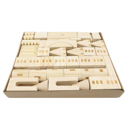 F.A.O.  木质城堡积木套装 75pcs  TSFC6000086 商品图0