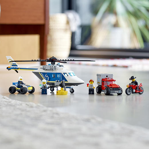 乐高LEGO 警用直升机大追击 LEGC60243 商品图3