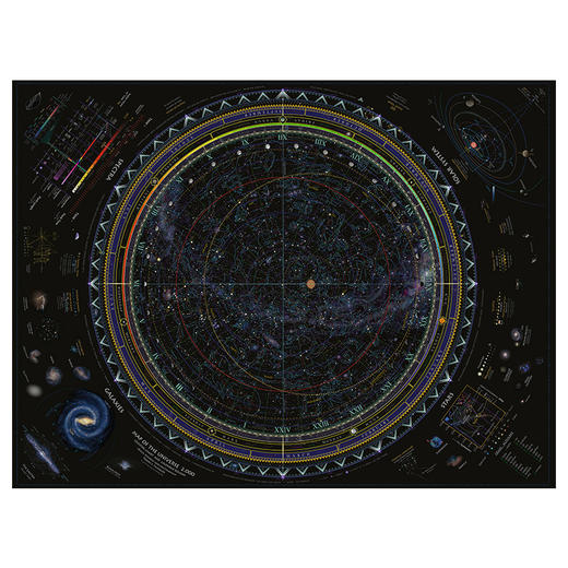 Ravensburger拼图  宇宙地图1500片RAVC162130 商品图0