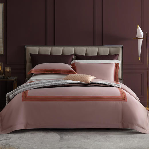 贝斯颂埃及长绒棉色织大提花四件套 商品图0