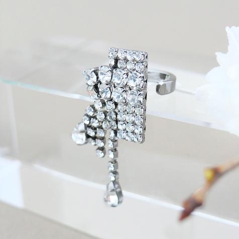 北京仓｜HÉLÈNE ZUBELDIA-Waterfall-开口 戒指［法国设计师］ 商品图2