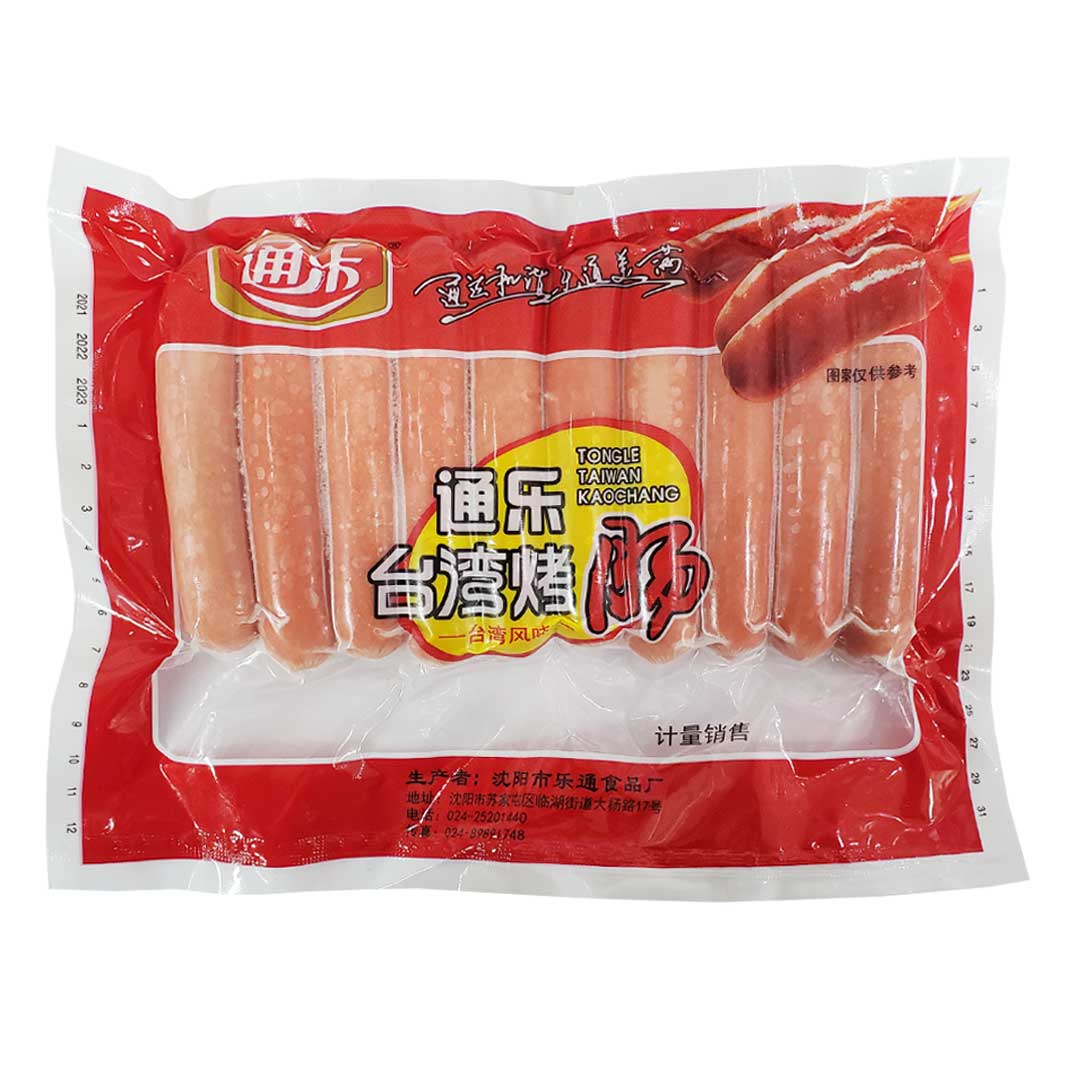 26C通乐原味台湾烤肠 380g/袋(10支)  40袋/件