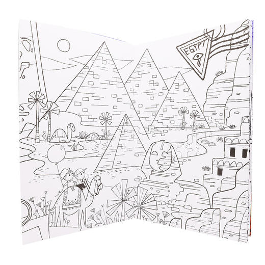 F.A.O.  填充颜色画本  TSFC6000081 商品图4