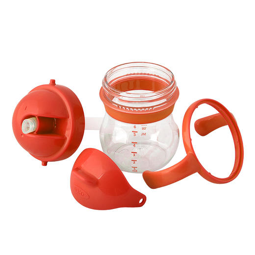 OXOtot奥秀成长型带手柄吸管杯150ML（桔色）OXOC61102700 商品图5