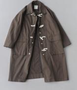 BLBT/ 14246廓形牛角扣翻领长风衣 商品图0