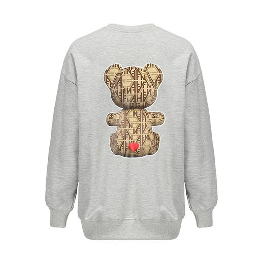 珍珠撞钉印花DIA小熊卫衣 商品图1