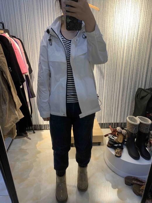 水淼加大码女装胖妹妹显瘦中长款风衣胖mm外套0655 商品图0