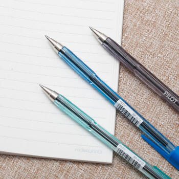 日本百乐（PILOT）BP-S彩色圆珠笔BP-SF 简易约办公笔老式经典款0.7mm 商品图1