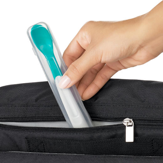 OXOtot奥秀便携喂食勺2件套(青绿色)OXOC61146000 商品图3