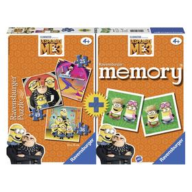 Ravensburger拼图  小黄人拼图3只装和记忆游戏  RAVC213092