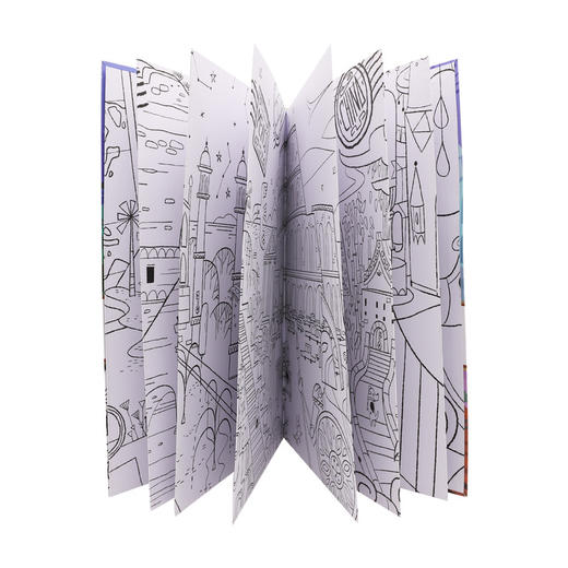 F.A.O.  填充颜色画本  TSFC6000081 商品图2