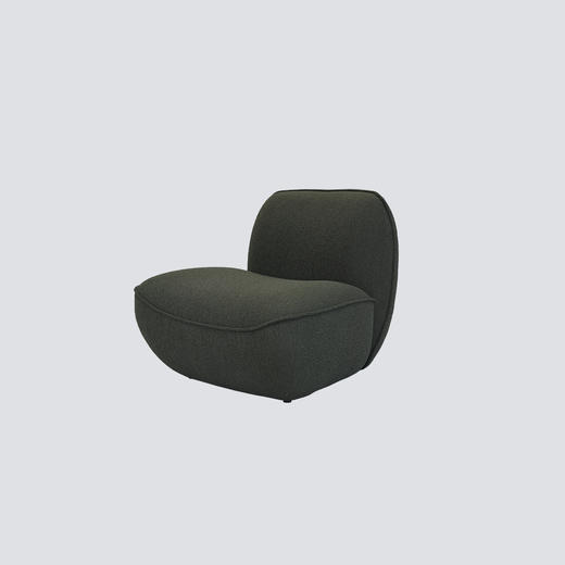 NS家居nsfurniture布艺软包单人小沙发NSCC-2428-T1系列 商品图1