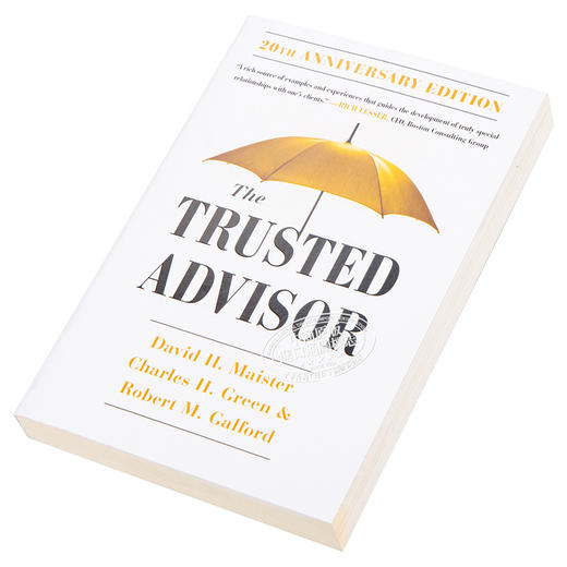 The Trusted Advisor 20th Anniversary Edition 英文原版 David H Maister Robert Galford Charles Green 商品图2