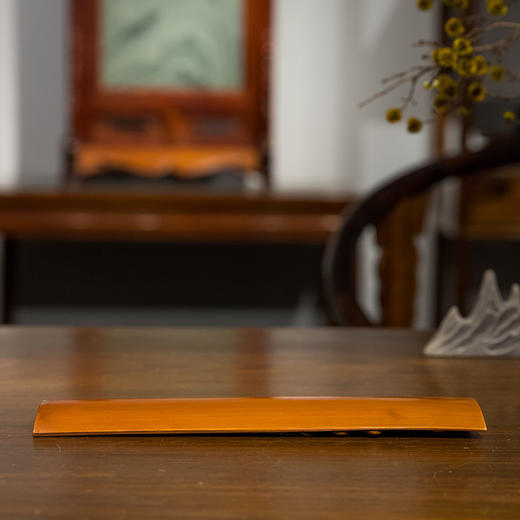 清 竹雕云纹臂搁 商品图4