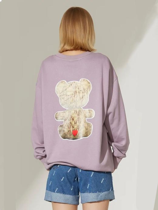 珍珠撞钉印花DIA小熊卫衣 商品图3