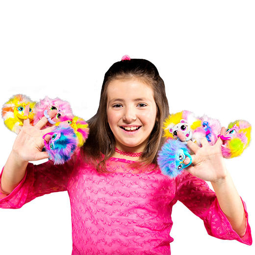 银辉  精灵小毛球  SLVC836900CD00100玩偶 商品图1