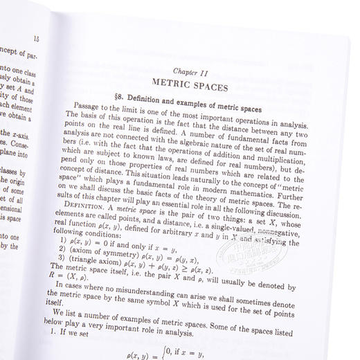 【中商原版】函数论与泛函分析初步英文原版 Elements of the Theory of Functions 商品图3