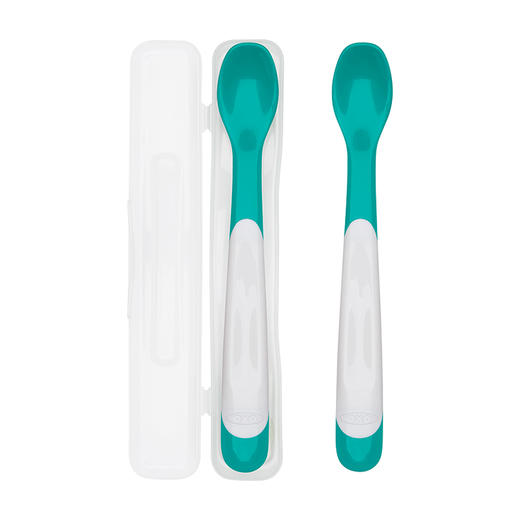 OXOtot奥秀便携喂食勺2件套(青绿色)OXOC61146000 商品图0