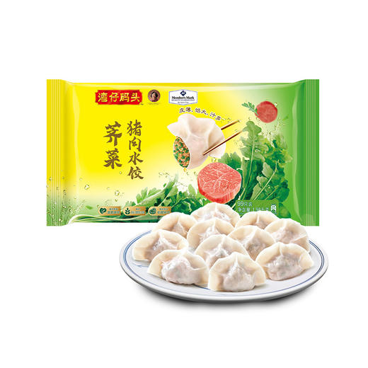 MM 山姆 湾仔码头 荠菜猪肉水饺 1.98kg 商品图0