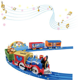 多美 TOMY  迪士尼普乐路路火车-米奇和朋友音乐巡游套装  TMYC861423