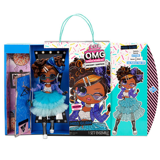 MGA  L.O.L.惊喜拆拆球 OMG 潮流时尚生日娃娃 MGAC576365EUC 商品图1