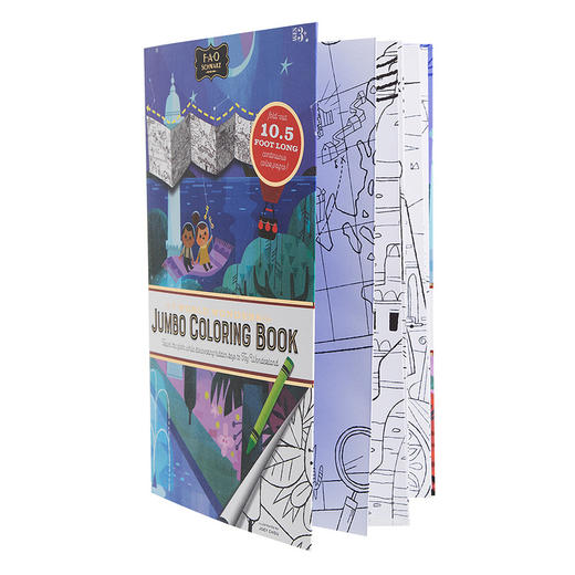 F.A.O.  填充颜色画本  TSFC6000081 商品图1