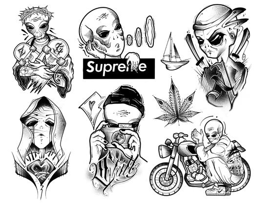 莫愁百货｜纹身贴 商品图2