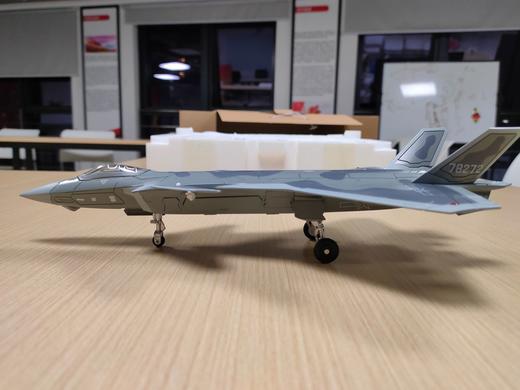 特尔博1:72歼20隐形战斗机模型【中航正品】丨合金仿真军事模型丨收藏
