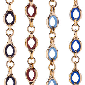 木芯海棠链 金色