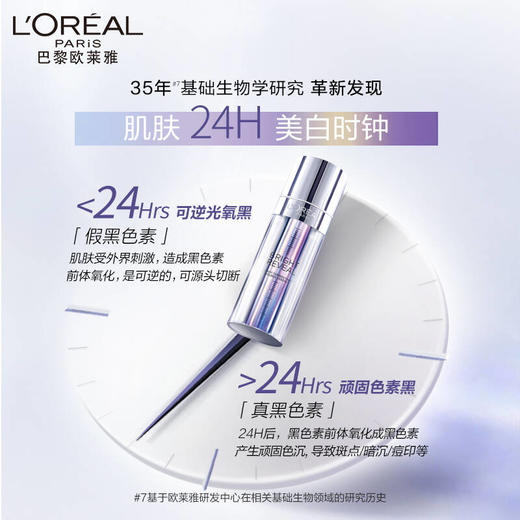 欧莱雅臻白晶透淡斑双萃精华液37.6ml 商品图2