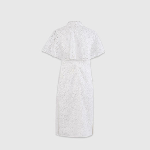 复古披肩改良旗袍连衣裙 商品图3