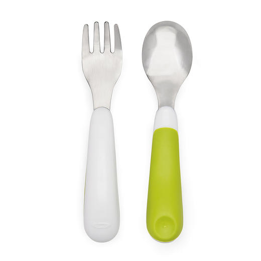 OXOtot奥秀便携不锈钢叉勺套件(绿色)OXOC61103500 商品图3
