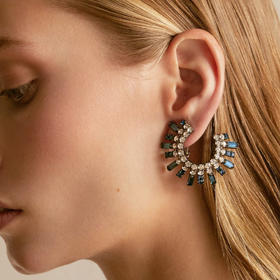 北京仓｜HÉLÈNE ZUBELDIA-Palace-Baguette-耳环［法国设计师］